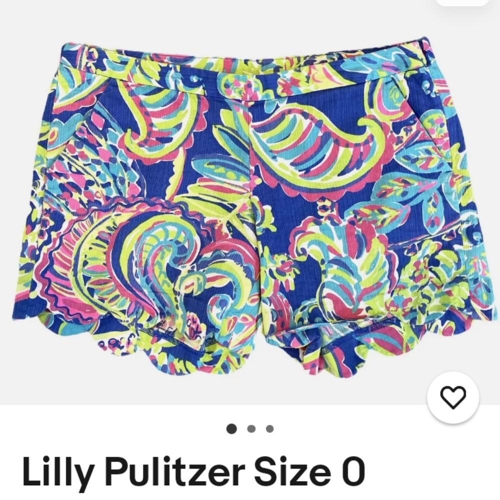 LILLY PULITZER MAGNOLIA BUTTERCUP SHORTS "Toucan Play Paisley"